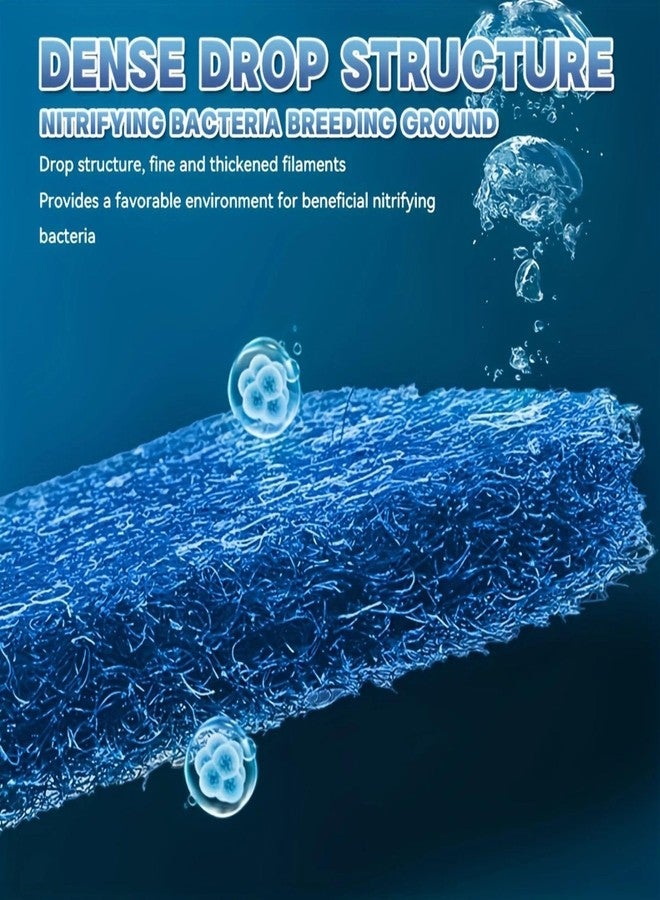 حصيرة ترشيح يابانية مجانية من فاييناتو أوشن، وسائط ترشيح لبرك الكوي، مناسبة لبرك الحدائق وبرك الكوي وأحواض التجميع (الحجم: 20 بوصة × 20 بوصة × 2 بوصة). - Image 5